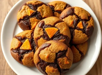 Biscuits au chocolat et à l'orange