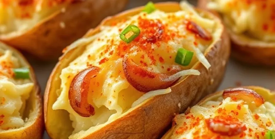 Pommes de terre échaudrées au fromage