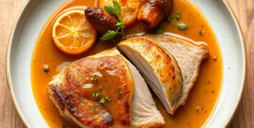 Sauce au gibier pour dinde rôtie