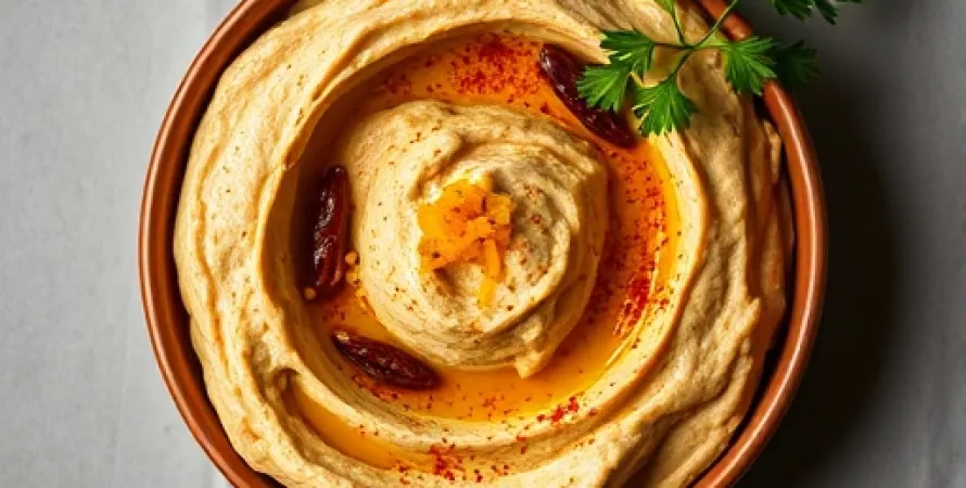 Hummus aux pois chiches et épices