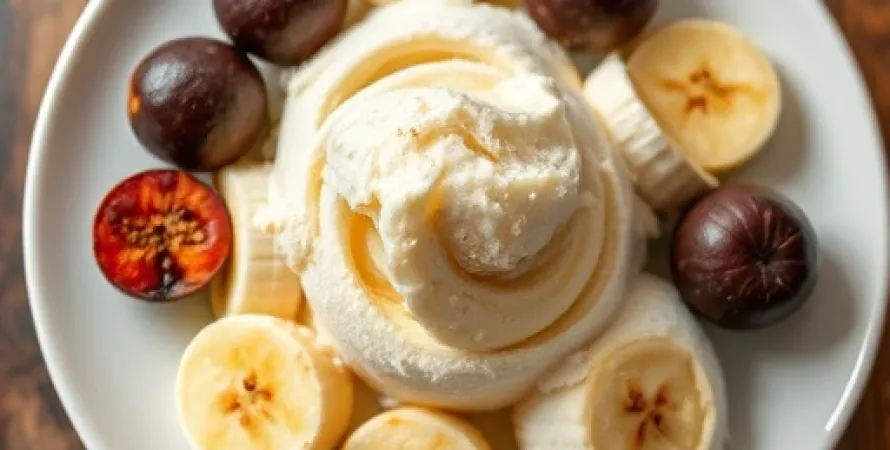 Glace à la banane