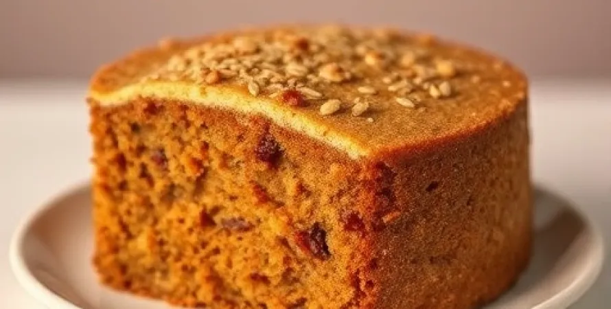 Gâteau aux carottes végétalien