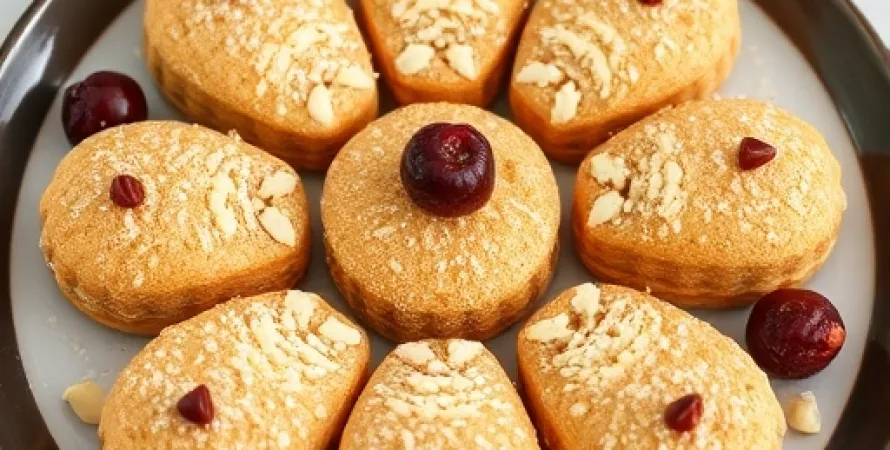 Biscuits au Chocolat Blanc et Cerises