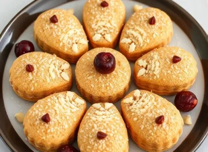 Biscuits au Chocolat Blanc et Cerises