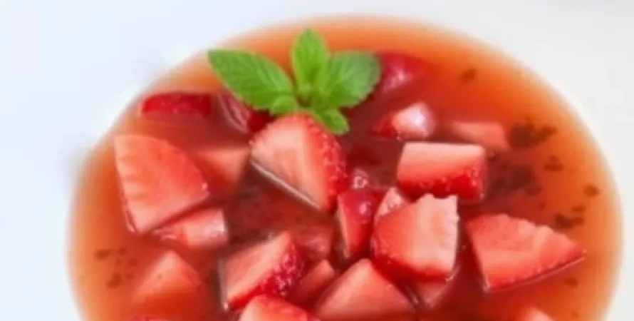 Vinaigrette aux fraises