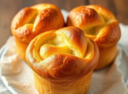 Popovers au thym