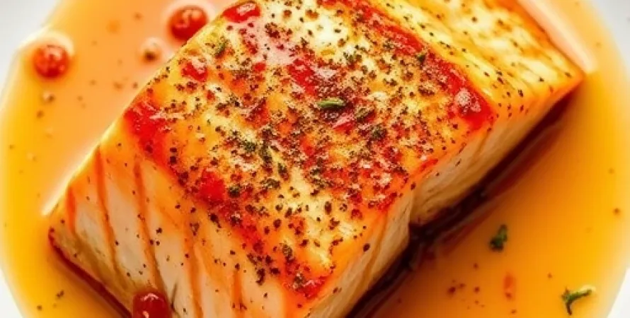 Saumon au miel épicé