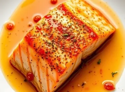 Saumon au miel épicé