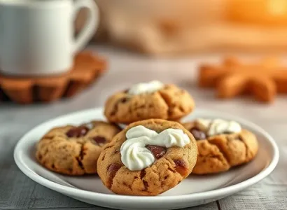 Cookies aux crème fraiche