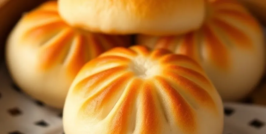 Petits pains chinois au lait