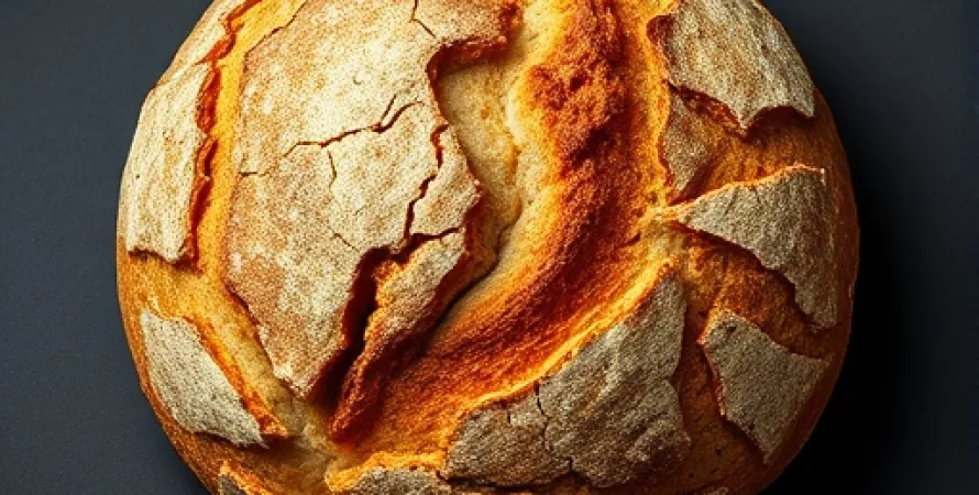 Pain rye rustique
