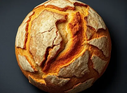 Pain rye rustique