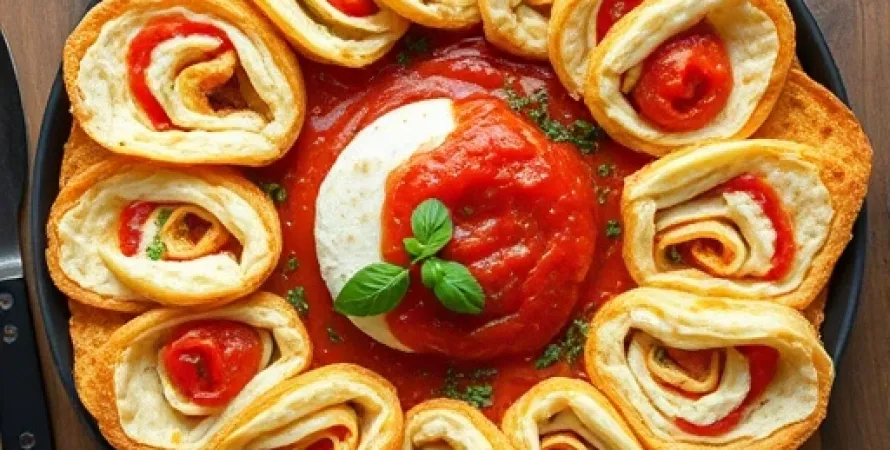 Rouleaux italiens au fromage