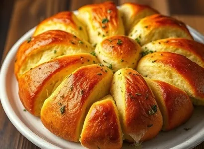Pull-apart au fromage