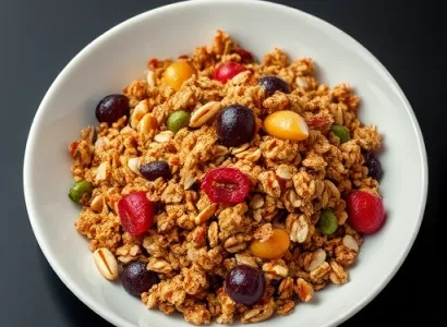 Mélange de noix et fruit