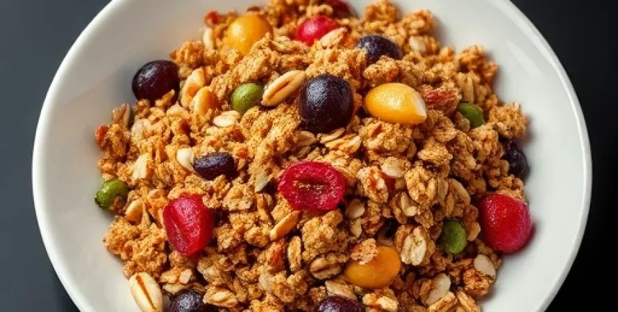 Mélange de noix et fruit