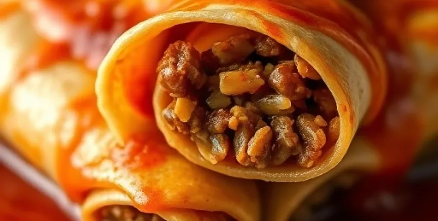 Enchiladas de boeuf