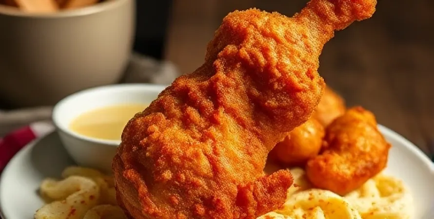 Poulet frit à la mode Popeye
