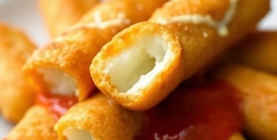 Bâtonnets de fromage à la mozzarella