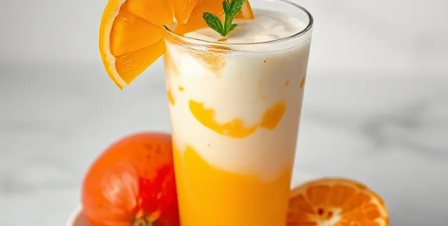 Lassi mangue et orange