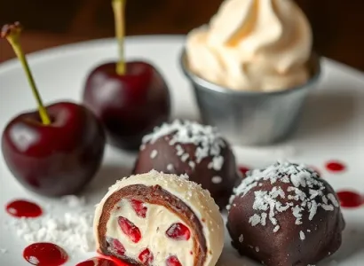 Truffes au cherry