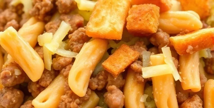 Casserole de boeuf et chou