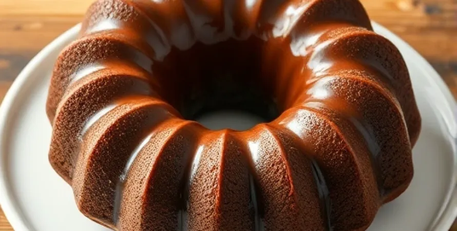 Gâteau Bundt au Chocolat