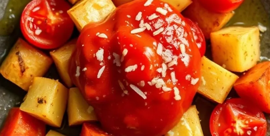 Pâtes aux tomates
