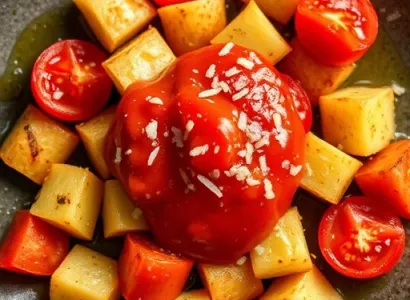 Pâtes aux tomates