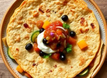 Tortillas de légumes d'été