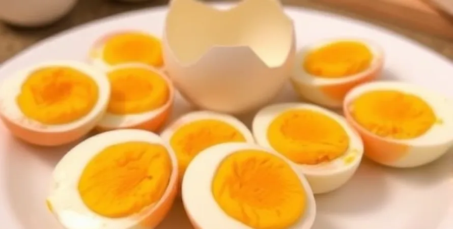 Oeufs bouillis