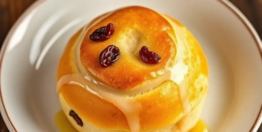 Buns de Sainte Lucie au safran