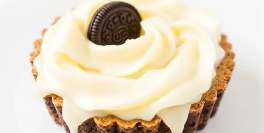 Tarte au Chocolat Blanc Oreo