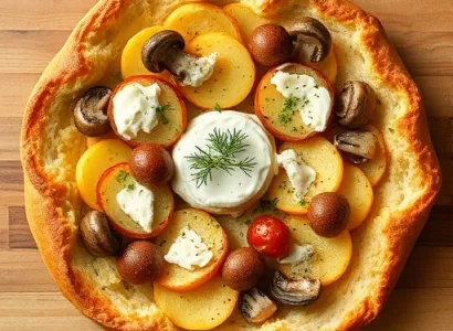 Pain de récolte aux noix