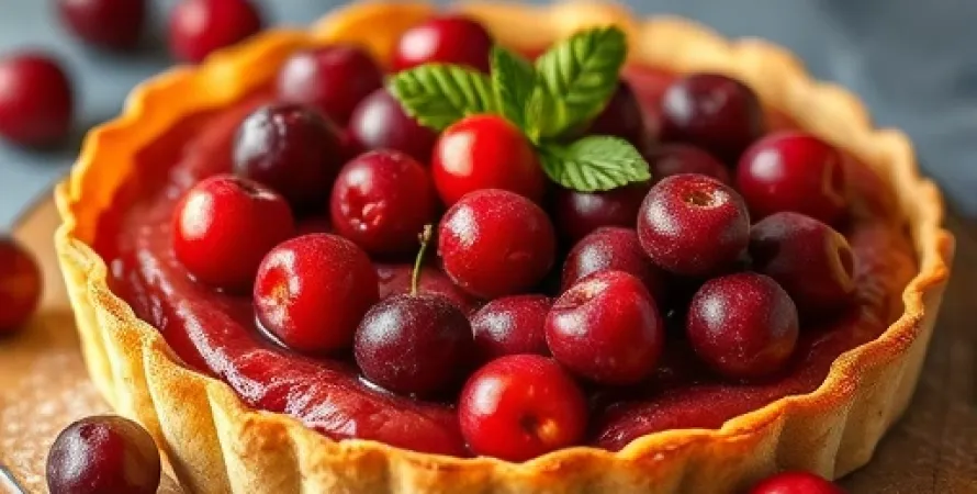 Tarte aux Cerises Acerbes