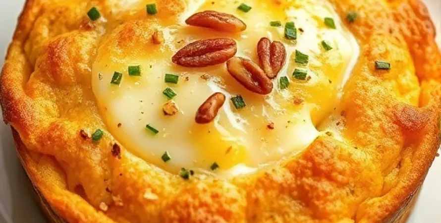 Pain de maïs grec au fromage