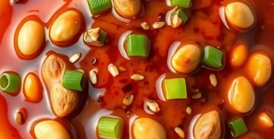 Sauce au tamarin et cacahuètes