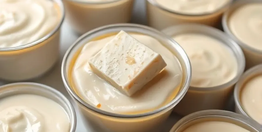 Tofu à la vanille