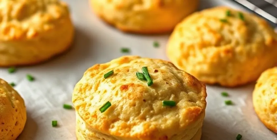 Biscuits au cheddar