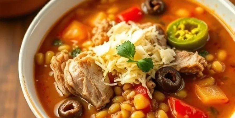 Pozole au porc