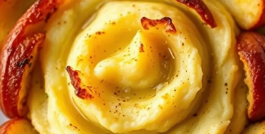 Pommes de terre rôties écrasées