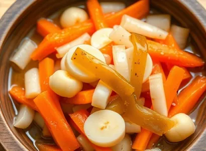 Pickle de carotte et daikon