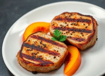 Côtes de porcelet poivrées