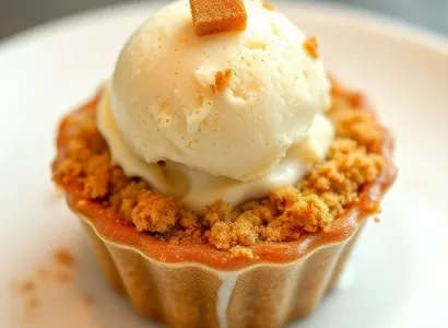 Tarte au croustillon de gingembre