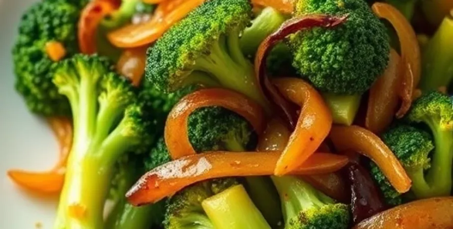 Brocolis sauté au sauce d'huître