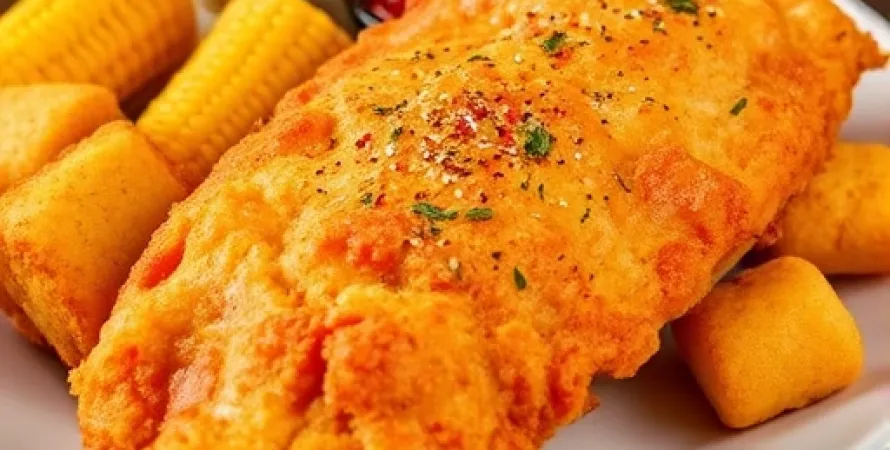 Poisson frit cajun