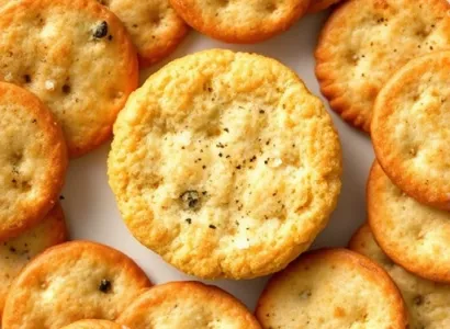 Crackers aux céréales complètes et poivre