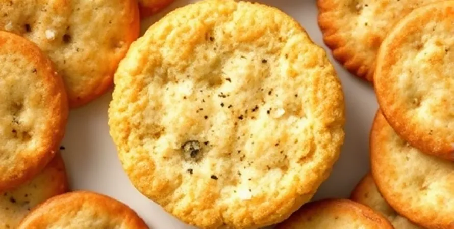 Crackers aux céréales complètes et poivre