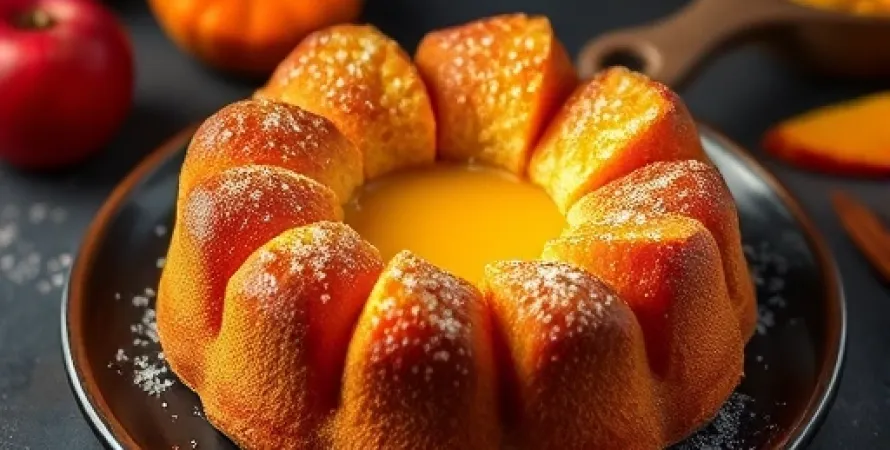 Gâteau Ananas Rhum Retourne