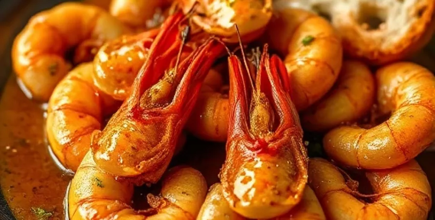 Crevettes à la New Orleans